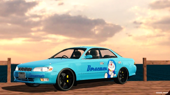 ↑愛車のトヨタ マークII ツアラーV(JZX90)